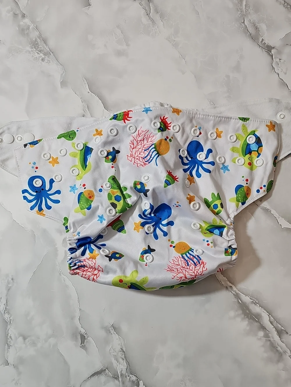 Large Reusable Pocket Cloth Diaper Adjustable Snaps